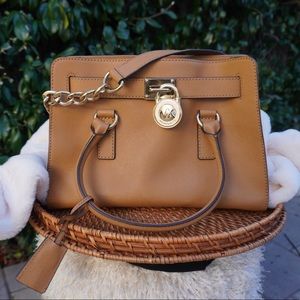 Michael Kors Hamilton Satchel Handbag